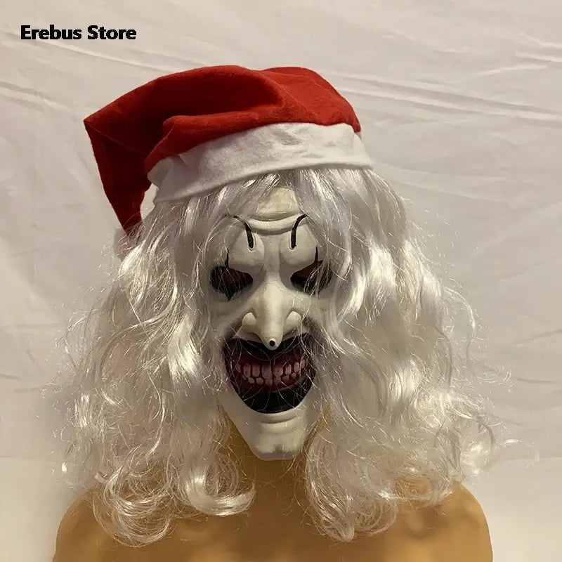 Adults Children Terrifier 2 Art The Clown Cosplay Costume Jumpsuit Hat Mask Outfits Halloween Carnival Suit Scary Movie Cosplay