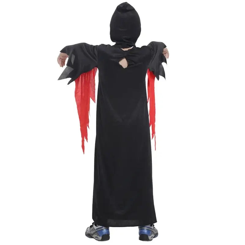 Kids Child Scary Gothic Boys Vampire Dracula Costumes Halloween Carnival Role Play Horrible Party Dress Up