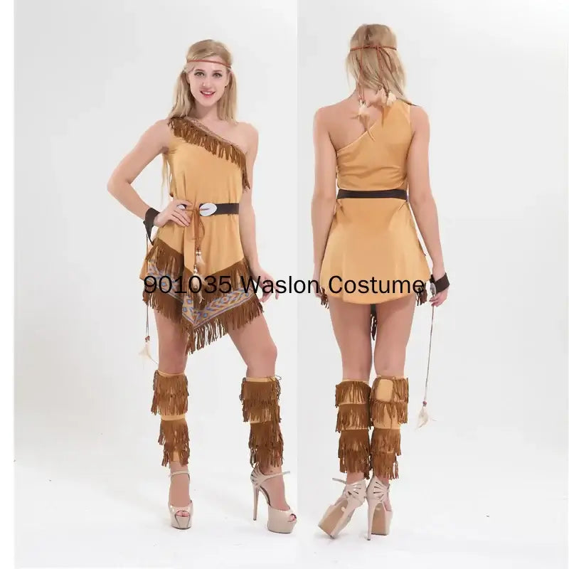 Primitive Savage Aboriginals chie Tribal Princess Cosplay Costume Adult Halloween Costume Carnival Easter Purim Fancy Dress