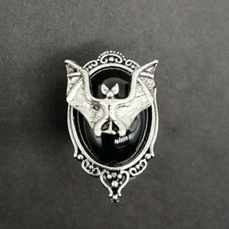 Necklace with Bat Earrings Ring Halloween for Vampire Costume Accessories for Wo