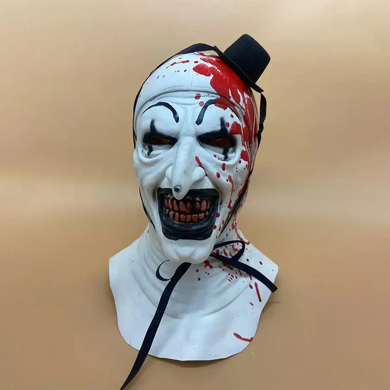 Adults Children Terrifier 2 Art The Clown Cosplay Costume Jumpsuit Hat Mask Outfits Halloween Carnival Suit Scary Movie Cosplay