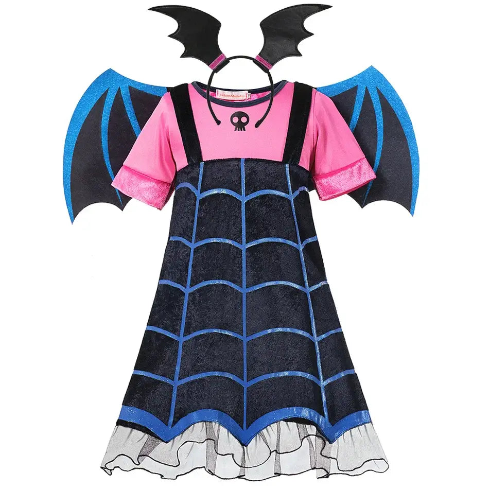 Kids 2024 Nightmare Before Christmas Sally Halloween Vestidos Jack Cosplay Costume Dress Girls Boy Children Carnival Party Dress