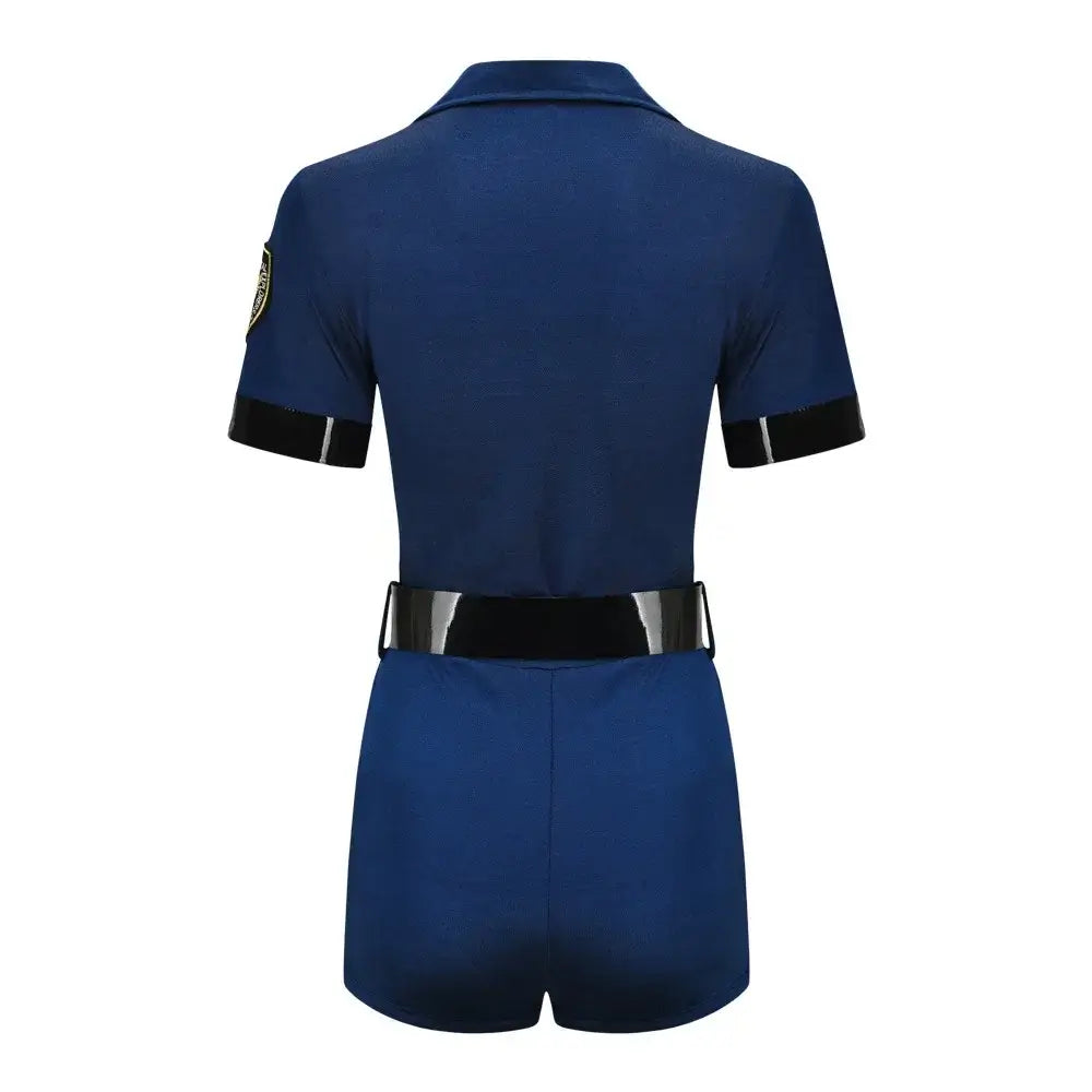 S-XXL Halloween Sexy Female Cop Police Officer Uniform Policewomen Costume Adult Women Police Cosplay Fancy Dress