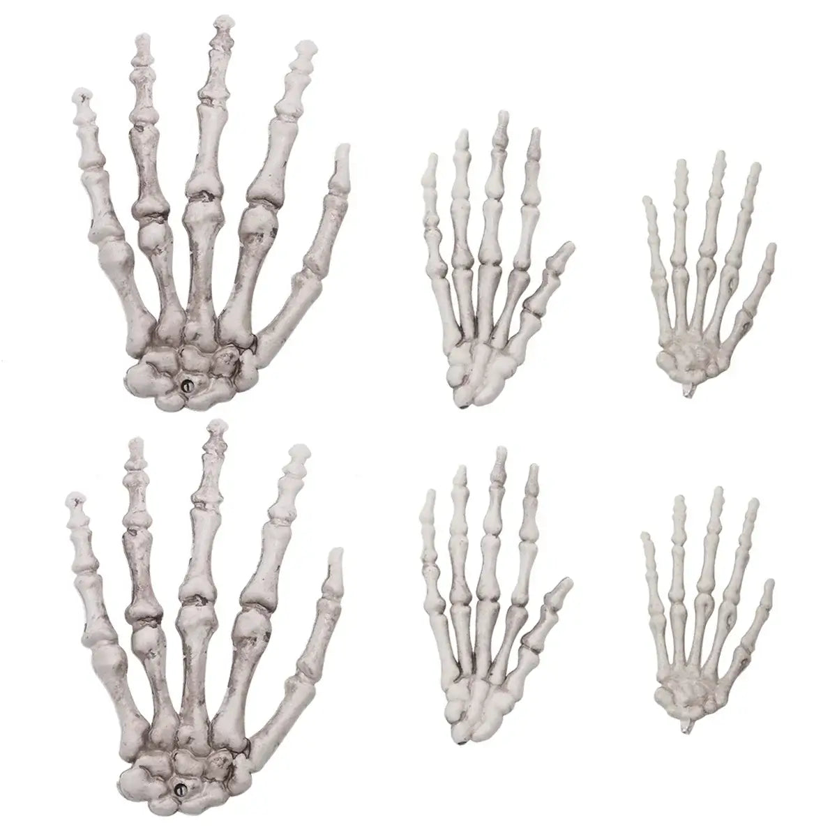 Halloween Hand Ornaments Tricked Haunted House Secret Room Bone Zombie Party Props Scary Horror Props