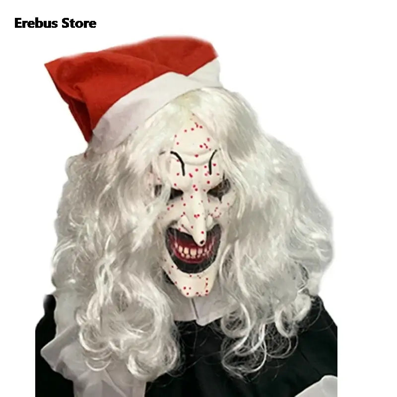 Adults Children Terrifier 2 Art The Clown Cosplay Costume Jumpsuit Hat Mask Outfits Halloween Carnival Suit Scary Movie Cosplay